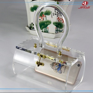 Custom Acryl Lucite Perspex Vrouwen Dames Zwart Of Kleurrijke Acryl Box Clutch Helder Acryl Clutch Bag - Product Image 2