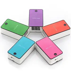 2024 OEM estate portatile USB Mini ventola di raffreddamento, Mini a mano elettrica ventole portatile a batteria tasca ventilatore aria condizionata