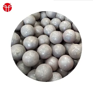 Bola Gerinda Tempa 70-125Mm, Bola Baja Dilapisi Karet Solid