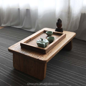 โต๊ะไม้โบราณสไตล์จีนแบบเรียบง่าย / โต๊ะกาแฟ - Product Image 1