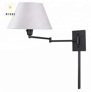 Applique Moderna <span class=keywords><strong>a</strong></span> <span class=keywords><strong>Braccio</strong></span> Orientabile per Corridoi di Hotel, Comodini, Bagni, Illuminazione LED con Interruttore, Stile in Vetro, Decorativa per Esterni - Product Image 2