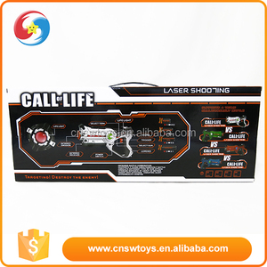 DD0601554 Llamada de vida de plástico <span class=keywords><strong>niños</strong></span> de batalla infrarrojo <span class=keywords><strong>pistola</strong></span> láser - Product Image 2