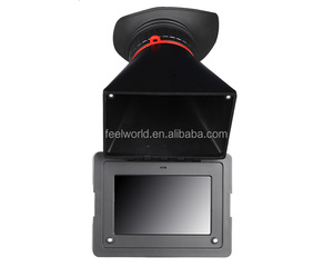 Feelworld EVF de <span class=keywords><strong>3</strong></span>.5 polegada LCD monitor de campo com HDMI <span class=keywords><strong>Loop</strong></span> através de pico filtro para DSLR Rig - Product Image 6