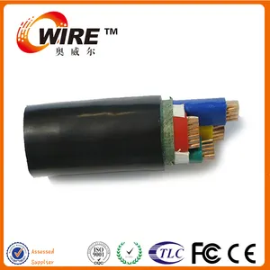 Owire 0.6/1KV Cuivre/Aluminium/XLPE/PVC/STA/SWA/LV/HV/ MV 3x2. 5mm2 câble d'alimentation