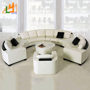 Fast Delivery Living Room <strong>Sofa</strong> Furniture <strong>Cheap</strong> Genuine Leather <strong>Sofa</strong> <strong>Set</strong> with Armrest and Backrest - Product Image 2