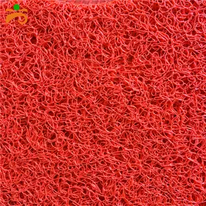 Plancher en vinyle de Chine tapis de fibre de coco soutenu par pvc tapis de porte de bobine de pvc