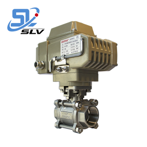 CF8M 1000WOG LPG Nhỏ 3 Cái 3 Cái Thiết Bị Truyền Động Điện Vít Float Ball Valve - Product Image 4