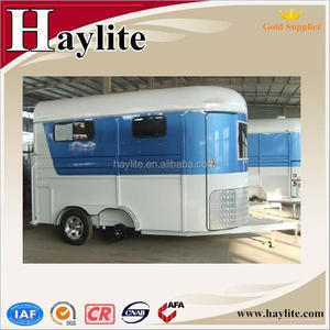 Remolque de 2 <span class=keywords><strong>caballos</strong></span> de lujo de alta calidad <span class=keywords><strong>con</strong></span> puerta de rampa - Product Image 5