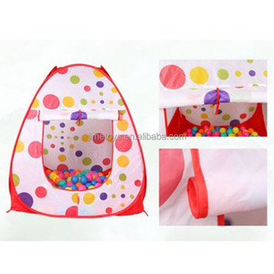 Tente de jeux 3 en 1 pour enfants, Kit <span class=keywords><strong>avec</strong></span> <span class=keywords><strong>Tunnel</strong></span> <span class=keywords><strong>avec</strong></span> <span class=keywords><strong>piscine</strong></span> à balles, abri de jeu pour tout-petits - Product Image 5