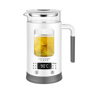 <span class=keywords><strong>Bollitore</strong></span> Elettrico Senza Fili Multifunzione in Vetro Borosilicato da 600ml con Temperatura Regolabile - Product Image 4