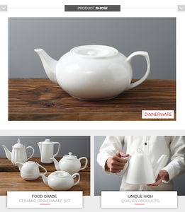 Chinese Customized Design White Porcelain Ceramic Home Goods <strong>Teapot</strong> <strong>for</strong> <strong>Sale</strong> - Product Image 2