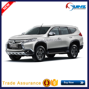 YCSUNZ การบีบอัดสีดำ Fender flare สำหรับ Pajero <span class=keywords><strong>2015</strong></span> OME ออกแบบ Fender flare สำหรับ Pajero 2016 - Product Image 6