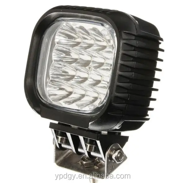 2021 New High Power Work light Car Accessory Round Offroad Flood C Ree 48w Led Work Light