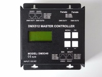 Yüksek kalite LCD Ekran Kontrol 2CH DMX512 Ana Denetleyici