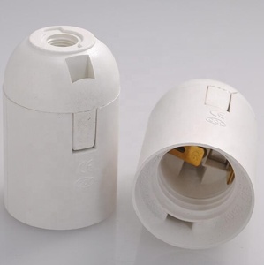 Douille lumineuse à vis en bakélite 2004a, E27, rétro, <span class=keywords><strong>support</strong></span> de lampe en plastique, sans interrupteur - Product Image 2