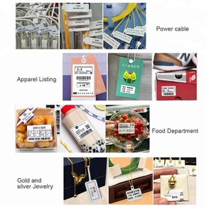 2024 puty thiết kế mới 1D <span class=keywords><strong>2D</strong></span> mã vạch điện thoại truyền nhiệt máy in nhãn PT-66DC impresora de etiquetas - Product Image 6