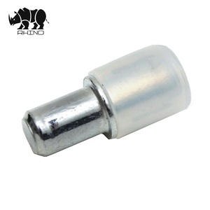 Support d'étagère en métal finition zinc nickel argent de haute qualité pour mur broche de 5mm utilisée pour accrocher un support pour une utilisation en armoire marque Meigesi - Product Image 4