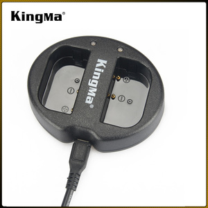 Kingma Hot venta BM015-BLF19E DMW-BLF19E micro USB cargador de doble canal para <span class=keywords><strong>Panasonic</strong></span> Lumix <span class=keywords><strong>DMC</strong></span>-<span class=keywords><strong>GH3</strong></span> <span class=keywords><strong>DMC</strong></span>-GH4 cámara digital - Product Image 2