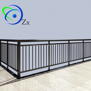 Balcón <span class=keywords><strong>exterior</strong></span> de aluminio barandilla/al aire libre de aluminio <span class=keywords><strong>balaustrada</strong></span>/escalera de aluminio esgrima sistema - Product Image 3