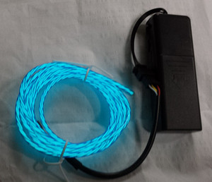 <span class=keywords><strong>Fil</strong></span> EL <span class=keywords><strong>lumineux</strong></span> néon haute luminosité 5 mm - Product Image 4