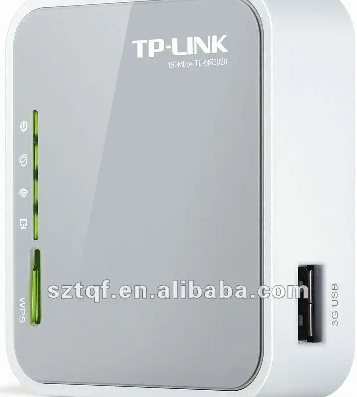 TP-Link TL-MR3020ポータブル3G/3.75GワイヤレスNルーター