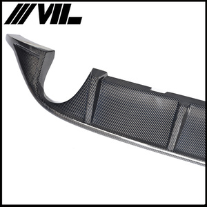 Lame de pare-choc arrière en Fiber de carbone, accessoire pour voiture, pour VW <span class=keywords><strong>GOLF</strong></span> <span class=keywords><strong>7</strong></span> MK7 <span class=keywords><strong>GTI</strong></span> - Product Image 4