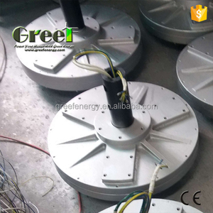 Générateur magnétique <span class=keywords><strong>permanent</strong></span> à axe vertical à faible vitesse HOT 500W 300RPM, générateur électrique sans balais, <span class=keywords><strong>alternateur</strong></span> d'éolienne - Product Image 2