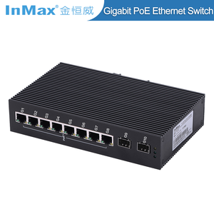 INMAX nhà sản xuất giá tốt nhất 10 cổng chuyển đổi cho CCTV Hệ thống an ninh Gigabit PoE công nghiệp <span class=keywords><strong>Ethernet</strong></span> chuyển đổi - Product Image 4