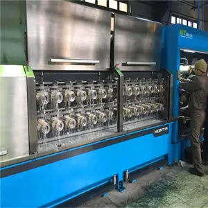 Jiangsu kunshan honta फैक्टरी तार केबल बनाने के उपकरण तार खींचने मरने चमकाने मशीन 8 तारों बहु तार खींचने की मशीन