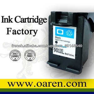 Pour <span class=keywords><strong>HP</strong></span> <span class=keywords><strong>901XL</strong></span> noir re-fabriqué Cartouche d'encre - Product Image 1