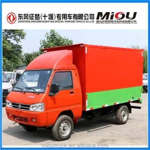 Chinois sec van 87hp dongfeng mini fourgonnettes manuel euro 5 van camion cargo