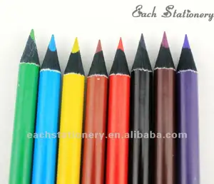 Hot Vendas 7 'preto HB lápis desenho a lápis de cor de madeira lápis lápis de cor