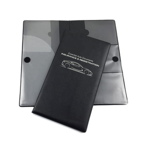 Porta documenti Auto personalizzati in PVC essenziale porta assicurazione plastica porta <span class=keywords><strong>registrazione</strong></span> Auto - Product Image 1
