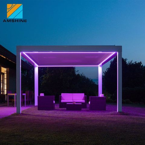 Outdoor Movable Vertical Aluminum Louver Panels for Residential ...