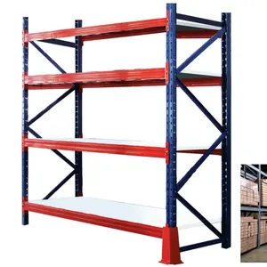 Adjustable selective heavy duty steel storage pallet rack warehouse shelving from China