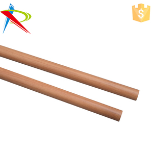 Barras/Varillas/Tubos para Cortinas, Barras para Cortinas de Metal con Acabado de <span class=keywords><strong>Madera</strong></span>, Rieles y Accesorios, Tubo/Varilla de Hierro Simple de 1 a <span class=keywords><strong>6</strong></span> <span class=keywords><strong>Metros</strong></span> - Product Image 4