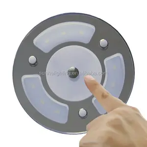 Sentuh Peredupan 10 ~ 30V LED Lampu Interior Dome Lampu Mobil Lampu Langit-langit untuk Aksesoris RV