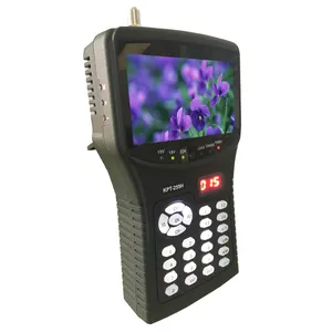 [本物] KPT-255HスーパーデジタルTVレシーバーエンコーダーモジュレーターフルHD DVB-S2 Sat Finder Watch Free Channels Satellite Finder sa