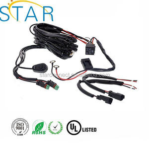 สวิตช์ไฟบาร์ LED แบบกำหนดเองได้,สวิตช์เปิดปิดแบบเลเซอร์40แอมป์ฟิวส์ตะกั่ว With12ft 2ตัว - Product Image 4