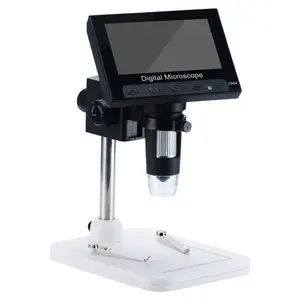 DM3 Draagbare 1000x elektronische digitale microscoop met een 4.3-inch hd-scherm