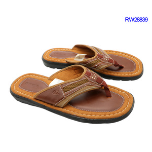 Rw28839 New Design <strong>Men</strong> <strong>Italian</strong> PU <strong>Leather</strong> slippers <strong>Sandals</strong> - Product Image 2
