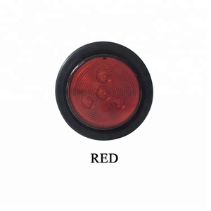 <span class=keywords><strong>12</strong></span>โวลต์<span class=keywords><strong>2</strong></span>.5นิ้ว4LEDs สีเหลืองอำพันสีแดงสีขาวนำรอบเครื่องหมายด้านข้างแสง - Product Image 2
