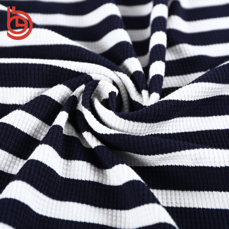 Новое поступление печатных поли района вафельной ткани для платье