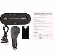 Offre Spéciale : Kit Récepteur Bluetooth EDR sans Fil pour Voiture, avec Haut-parleur Mains Libres et Fixation sur Pare-soleil pour Smartphone, Incluant Chargeur de Voiture