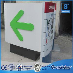 Señal de Entrada/Salida con Flecha Iluminada para <span class=keywords><strong>Gasolinera</strong></span> - Product Image 2
