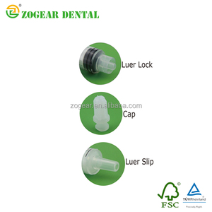 SN004 ZOGEAR jarum suntik irigasi kunci <span class=keywords><strong>luer</strong></span> hitam, tabung bahan komposit gigi - Product Image 3