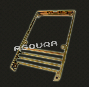 Pour Blackberry P9981 24 k or miroir logement, Luxe lunette pour Blackberry P9981 logements d'or - Product Image 5