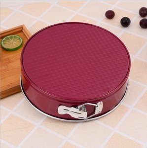 Nuovo Arrivo 3 pz Set Rotonda Muffa Della Torta Antiaderente <span class=keywords><strong>Slipknot</strong></span> Base Rimovibile Casa Muffa Della Torta Della Muffa di Cottura Del Vassoio della Vaschetta Strumento - Product Image 4