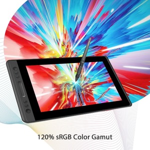Tableta Gráfica de Dibujo <span class=keywords><strong>Huion</strong></span> <span class=keywords><strong>Kamvas</strong></span> Pro 13 con 8192 Niveles de Presión, Monitor con Pantalla y Lápiz - Product Image 1
