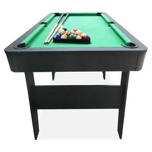 4ft 5ft Boyut ve Pick Up Topu Katlama Snooker bilardo masası